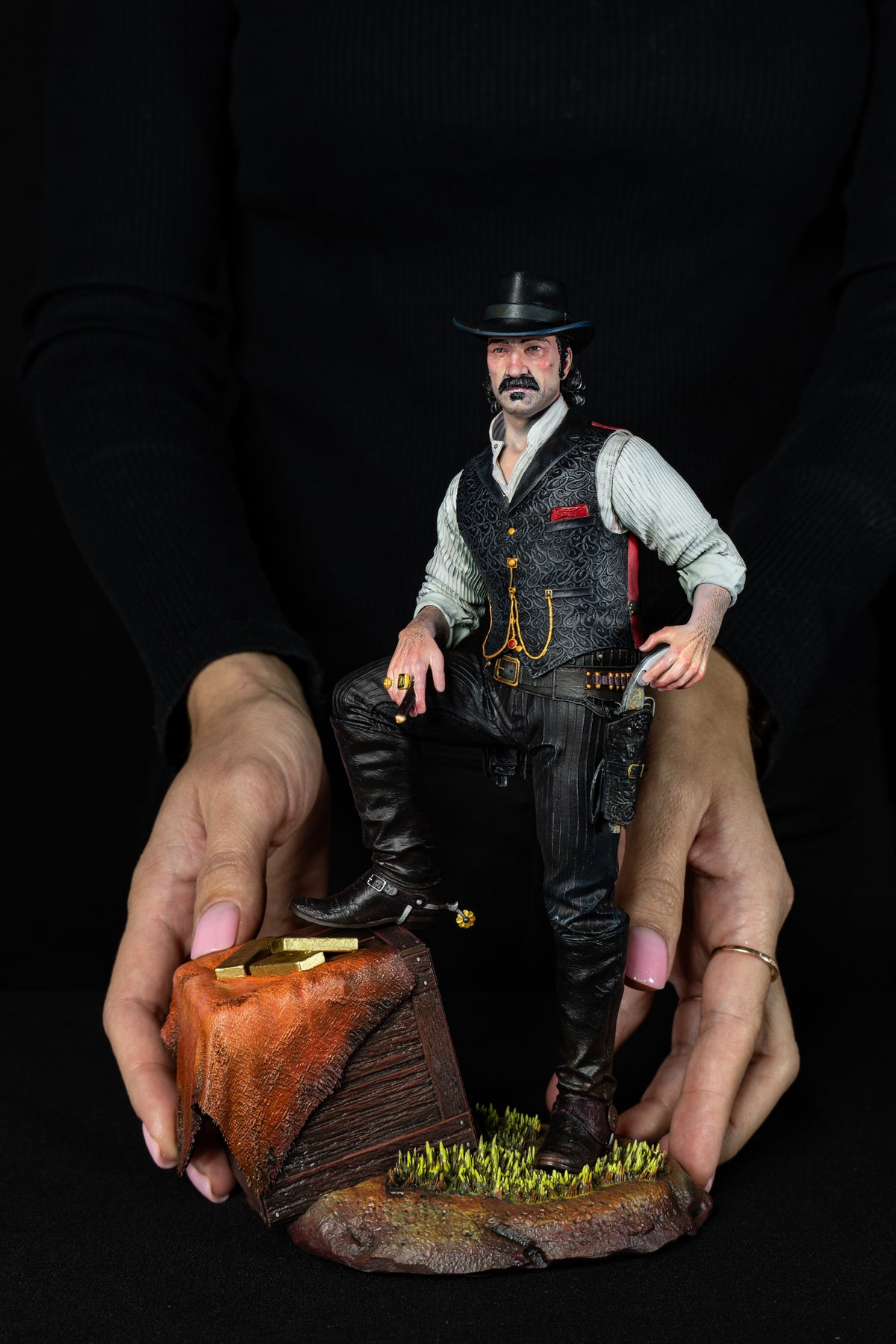 Dutch van der Linde | Red Dead Redemption 2 | Fan Art | Fully Magnetized Collectible Figurine
