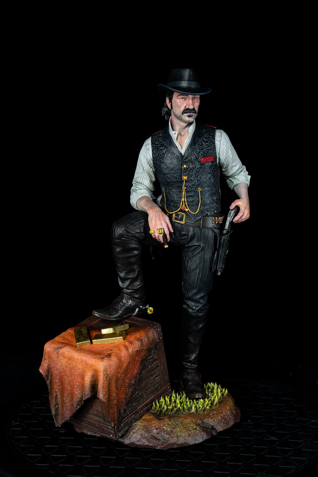 Dutch van der Linde | Red Dead Redemption 2 | Fan Art | Fully Magnetized Collectible Figurine