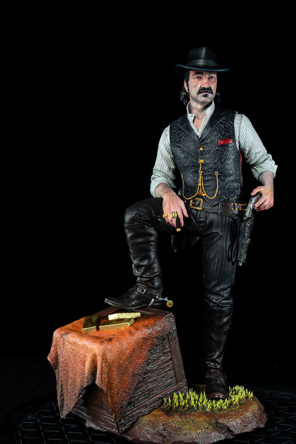 Dutch van der Linde | Red Dead Redemption 2 | Fan Art | Fully Magnetized Collectible Figurine
