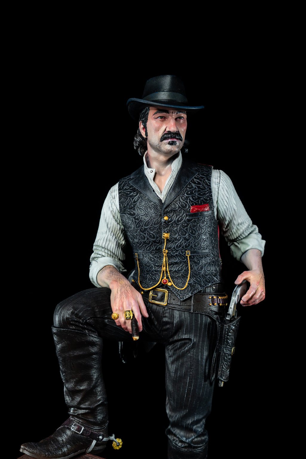 Dutch van der Linde | Red Dead Redemption 2 | Fan Art | Fully Magnetized Collectible Figurine