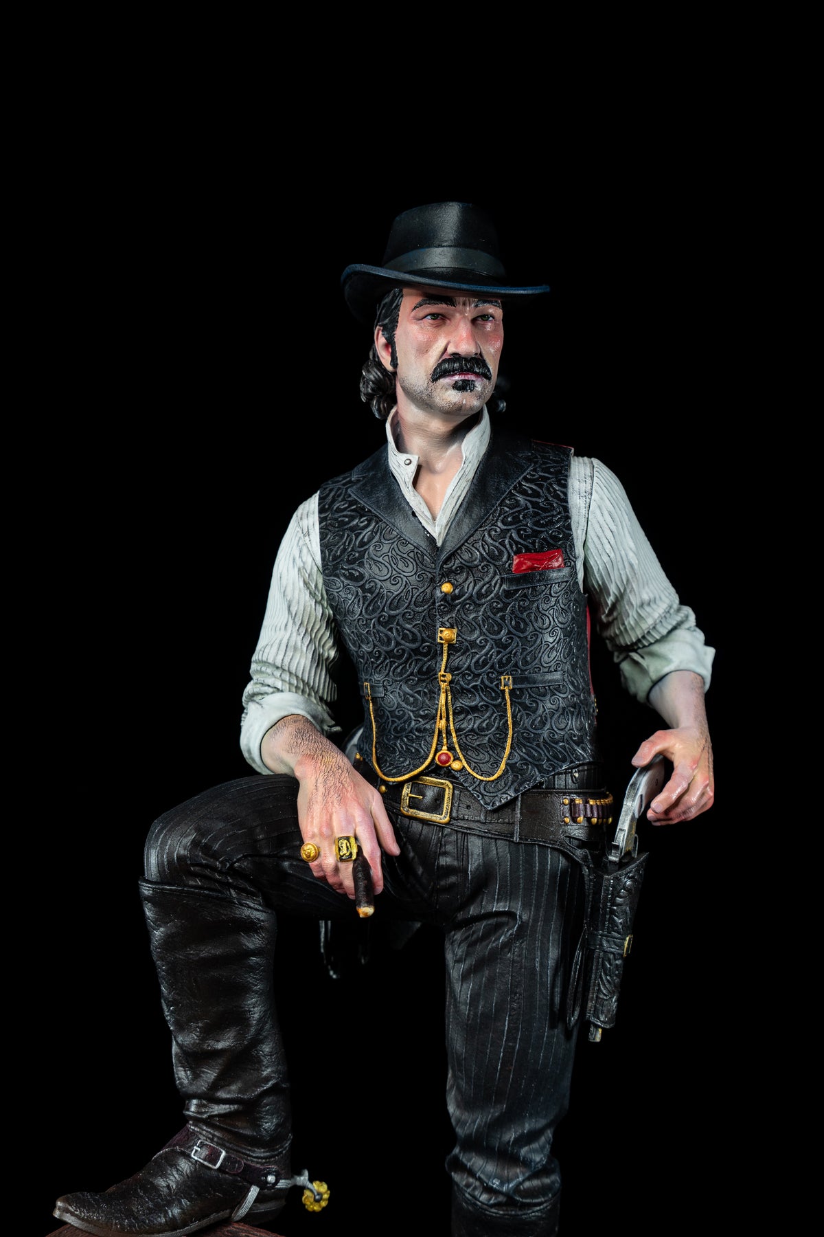 Dutch van der Linde | Red Dead Redemption 2 | Fan Art | Fully Magnetized Collectible Figurine