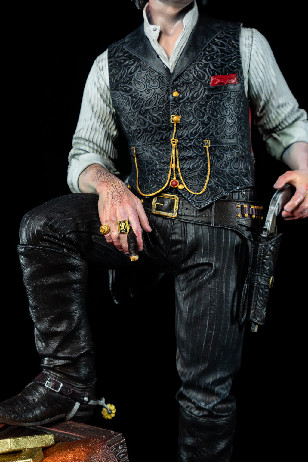 Dutch van der Linde | Red Dead Redemption 2 | Fan Art | Fully Magnetized Collectible Figurine