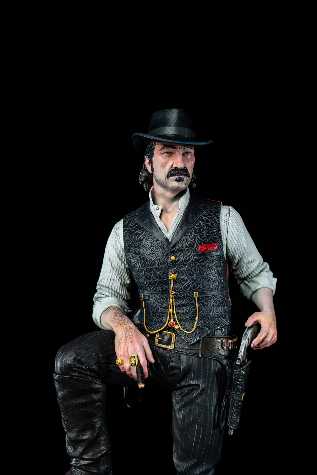 Dutch van der Linde | Red Dead Redemption 2 | Fan Art | Fully Magnetized Collectible Figurine