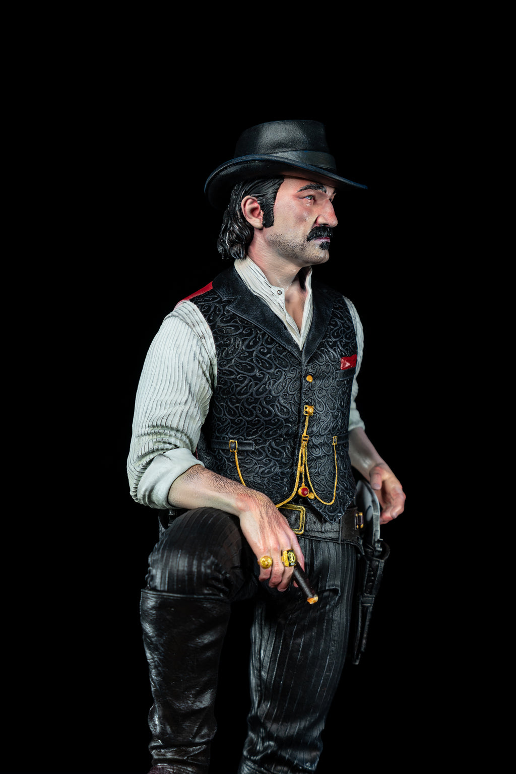 Dutch van der Linde | Red Dead Redemption 2 | Fan Art | Fully Magnetized Collectible Figurine