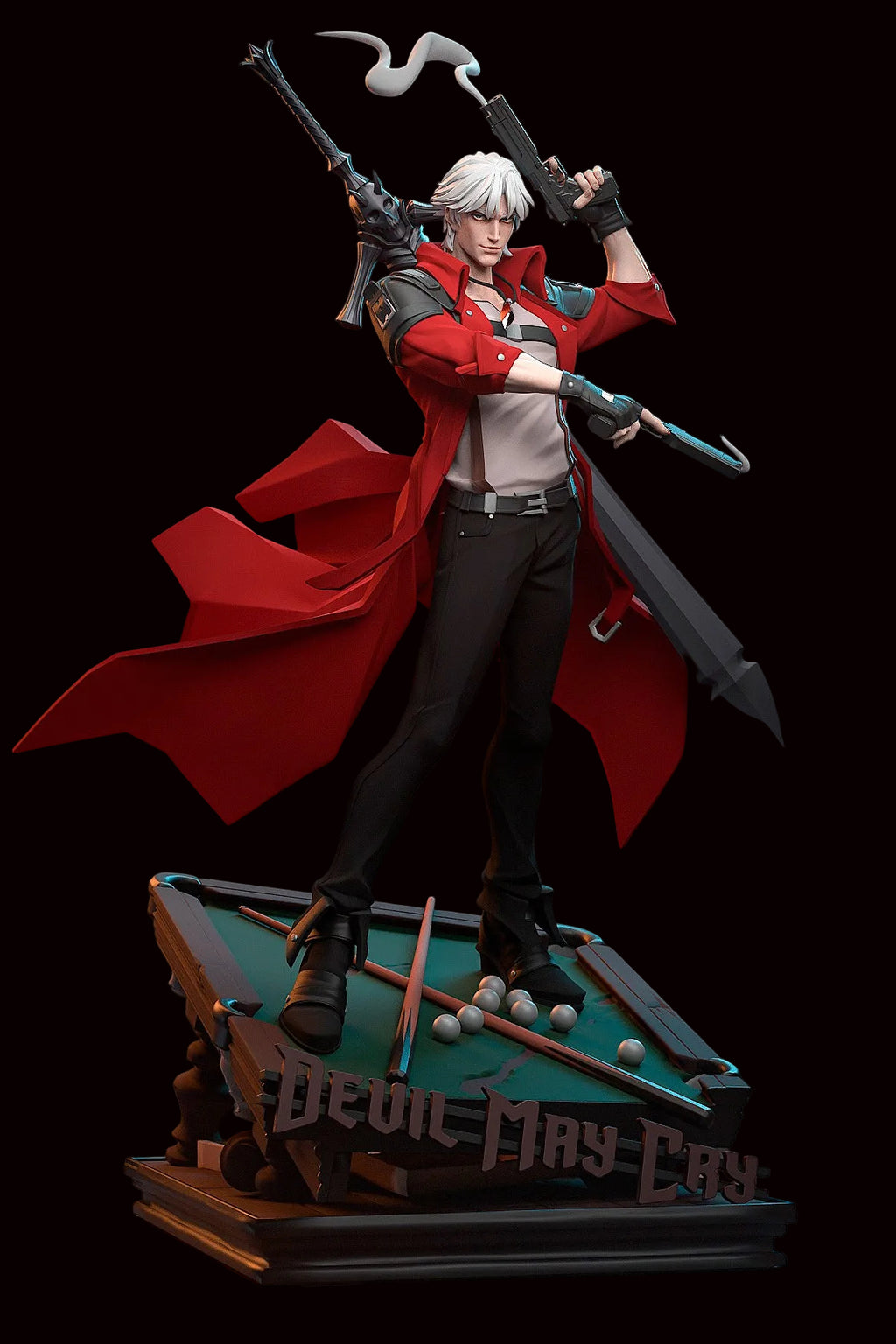 Dante | Devil May Cry | Fan Art | Fully Magnetized Figurine