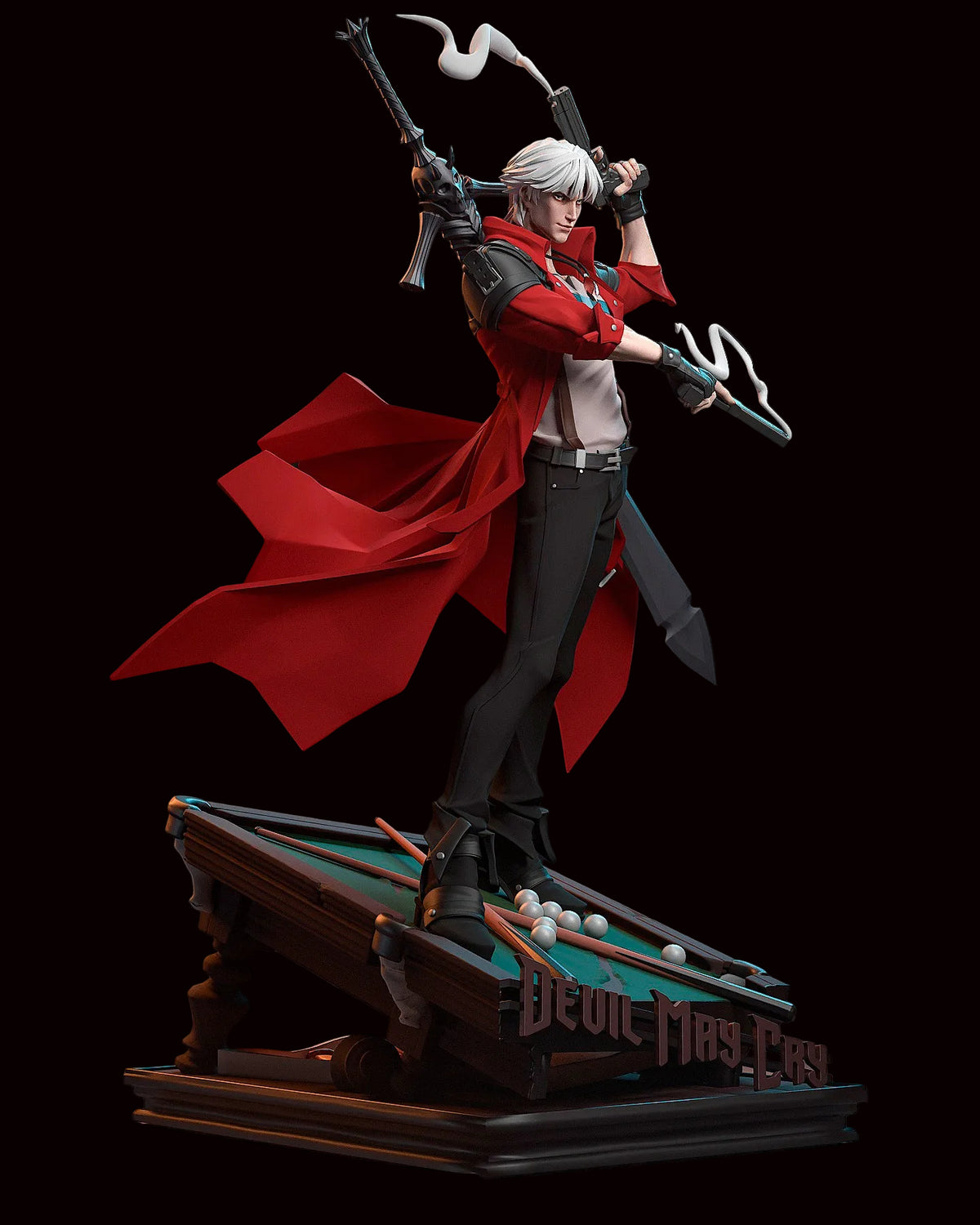 Dante | Devil May Cry | Fan Art | Fully Magnetized Figurine
