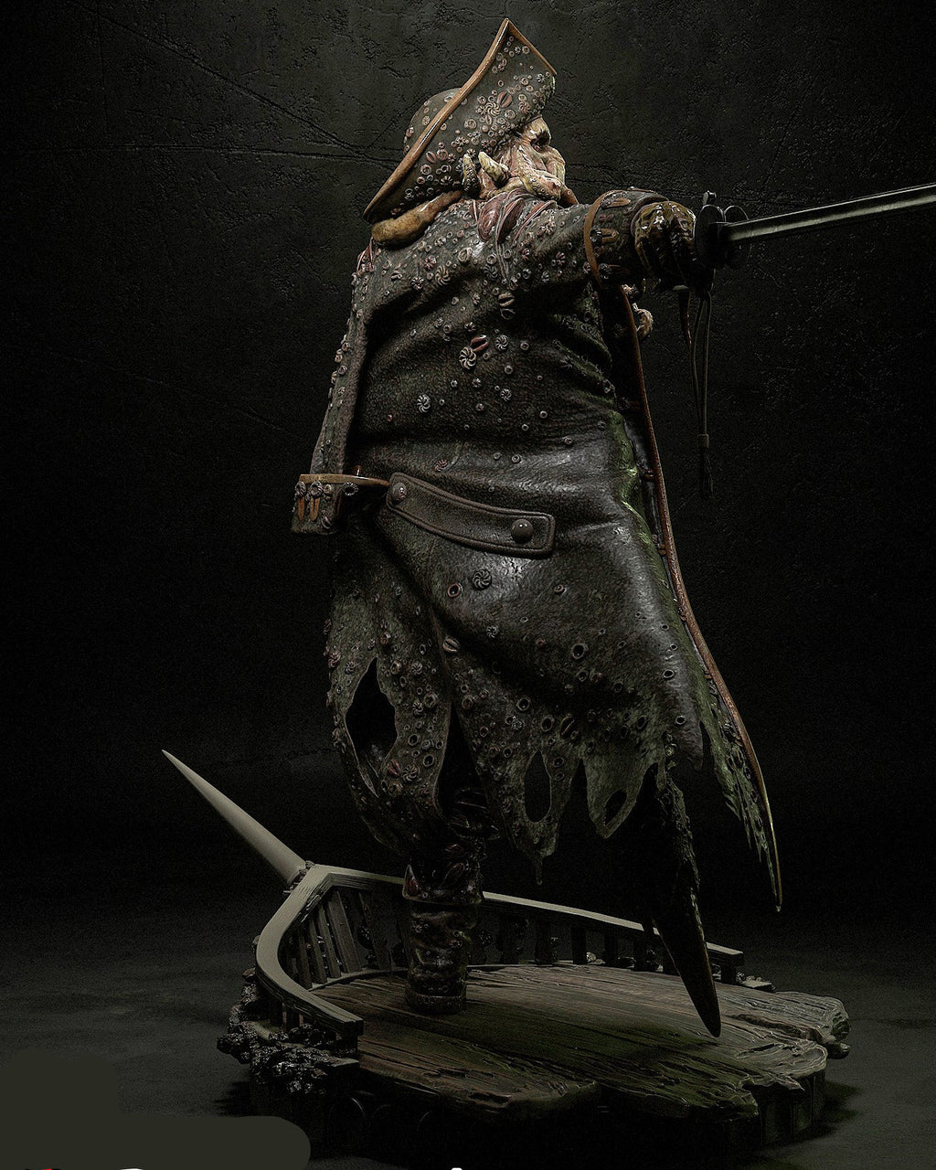 Davy Jones | Pirates of the Caribbean | Fan Art | Fully Magnetized Figurine