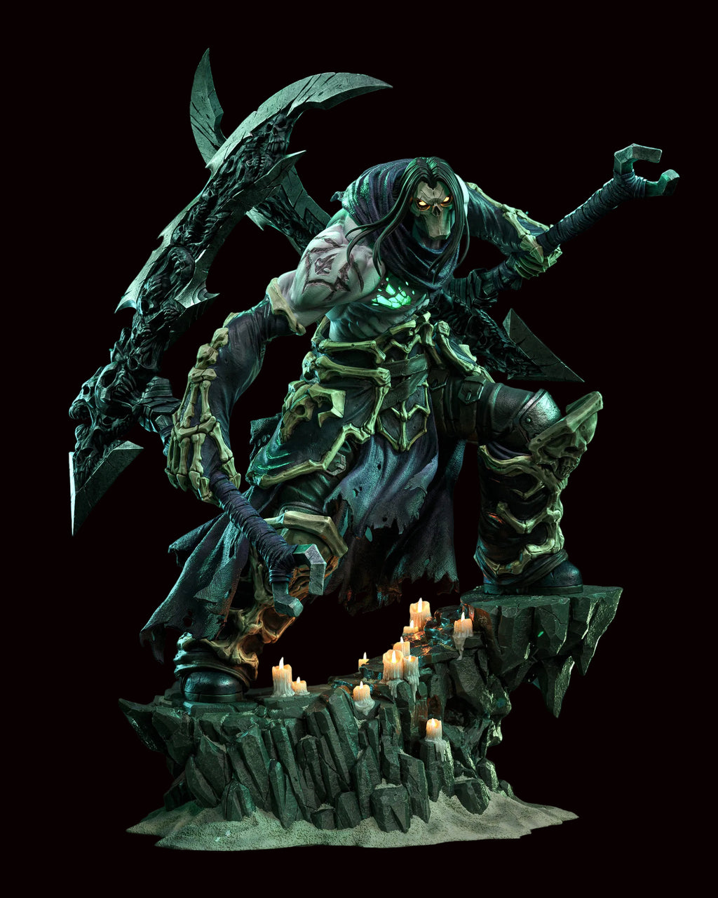 Death | Darksiders II | Fan Art | Fully Magnetized Figurine