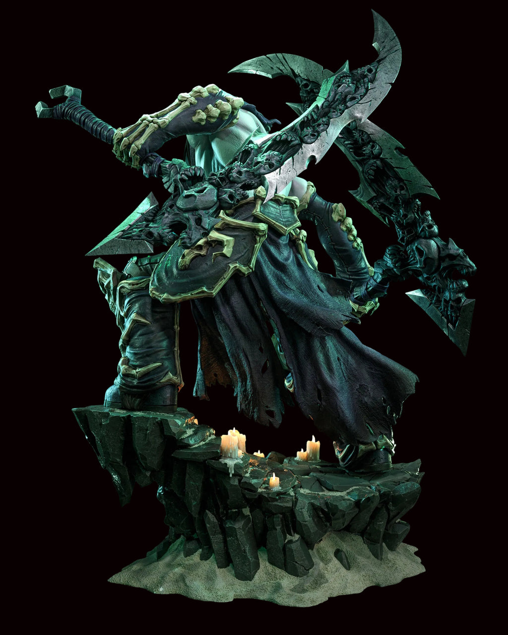 Death | Darksiders II | Fan Art | Fully Magnetized Figurine