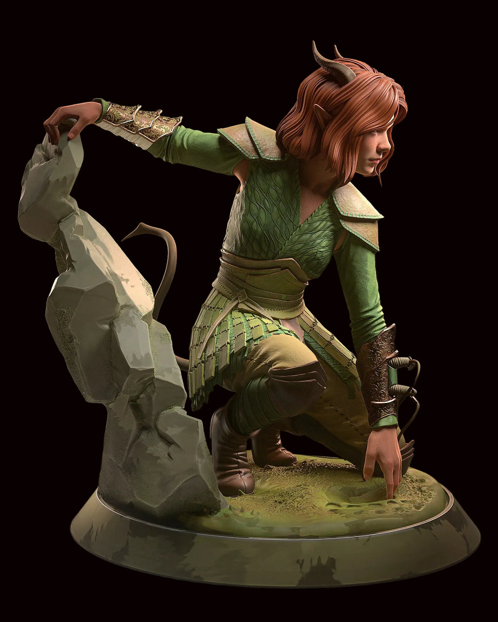 Doric the Druid | Dungeons & Dragons: Honor Among Thieves | Fan Art | Fully Magnetized Figurine