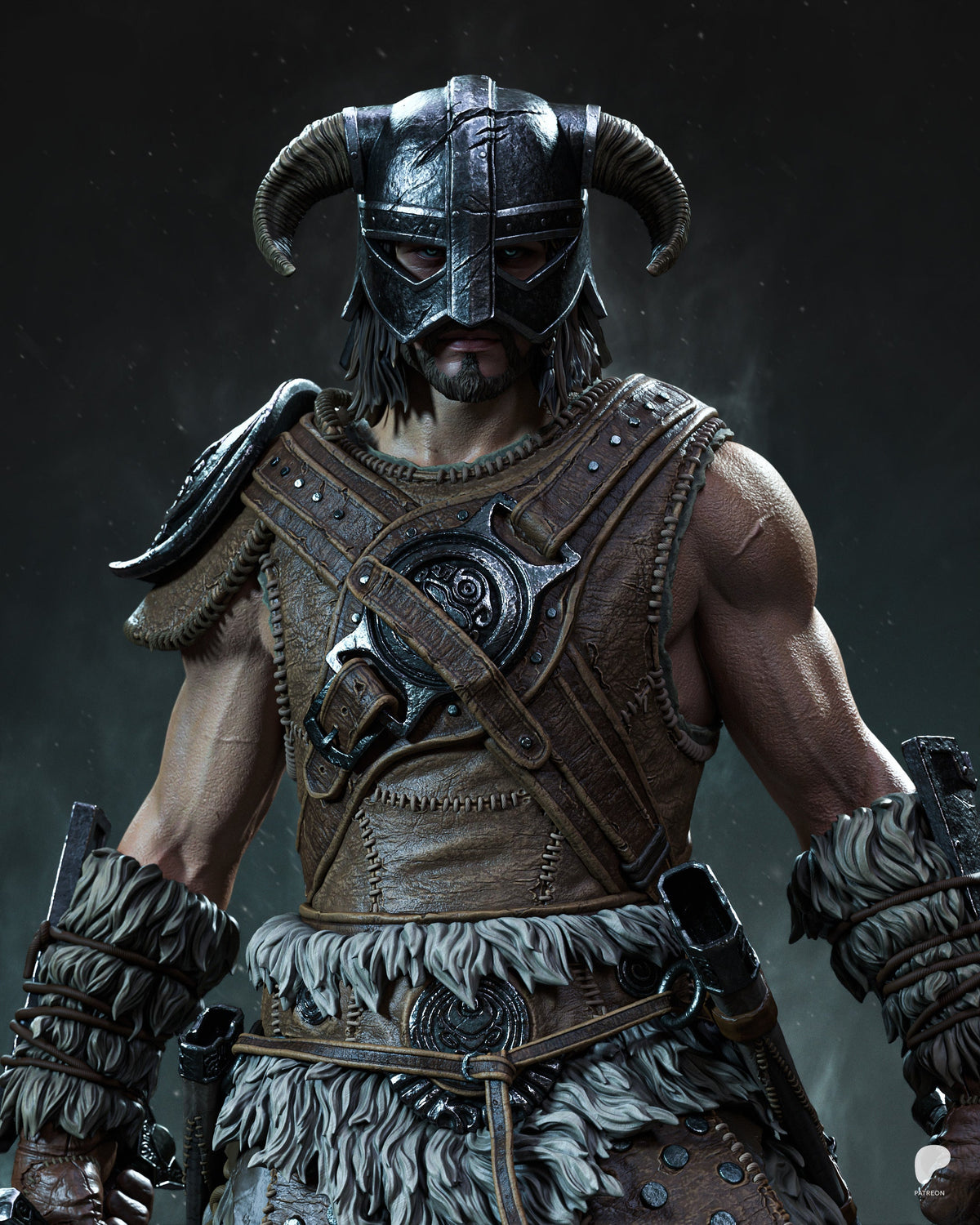 Dragonborn (Dovahkiin) | The Elder Scrolls V: Skyrim | Fan Art | Fully Magnetized Figurine