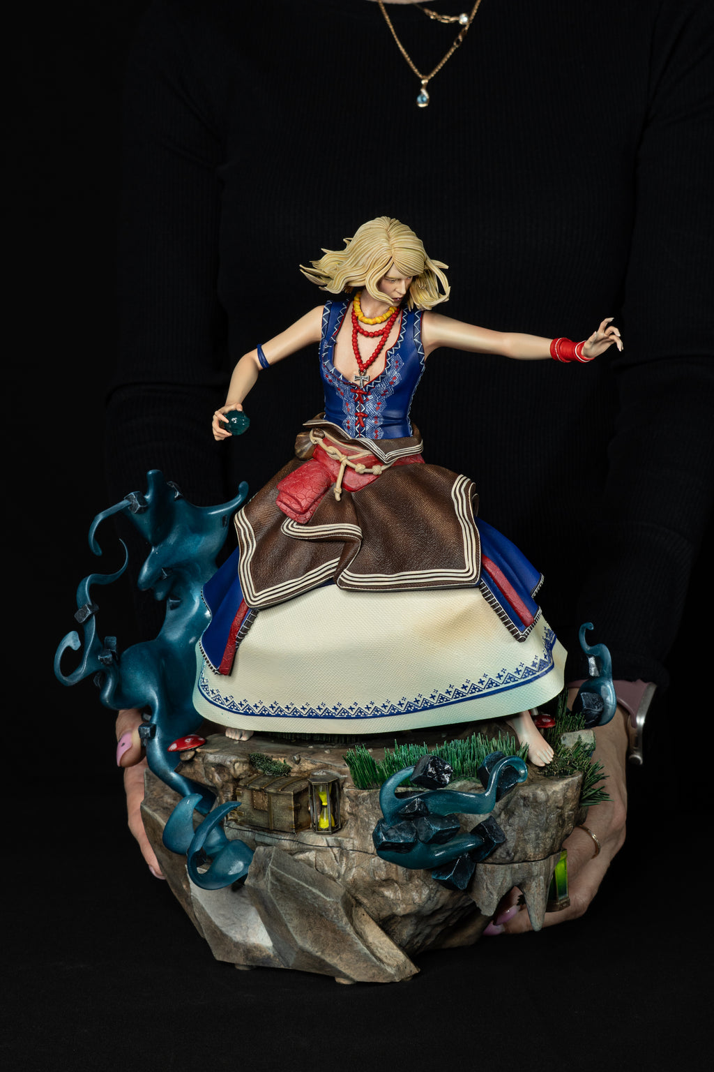 Keira Metz | The Witcher Fan Art | Fully Magnetized Collectible Figurine⁠