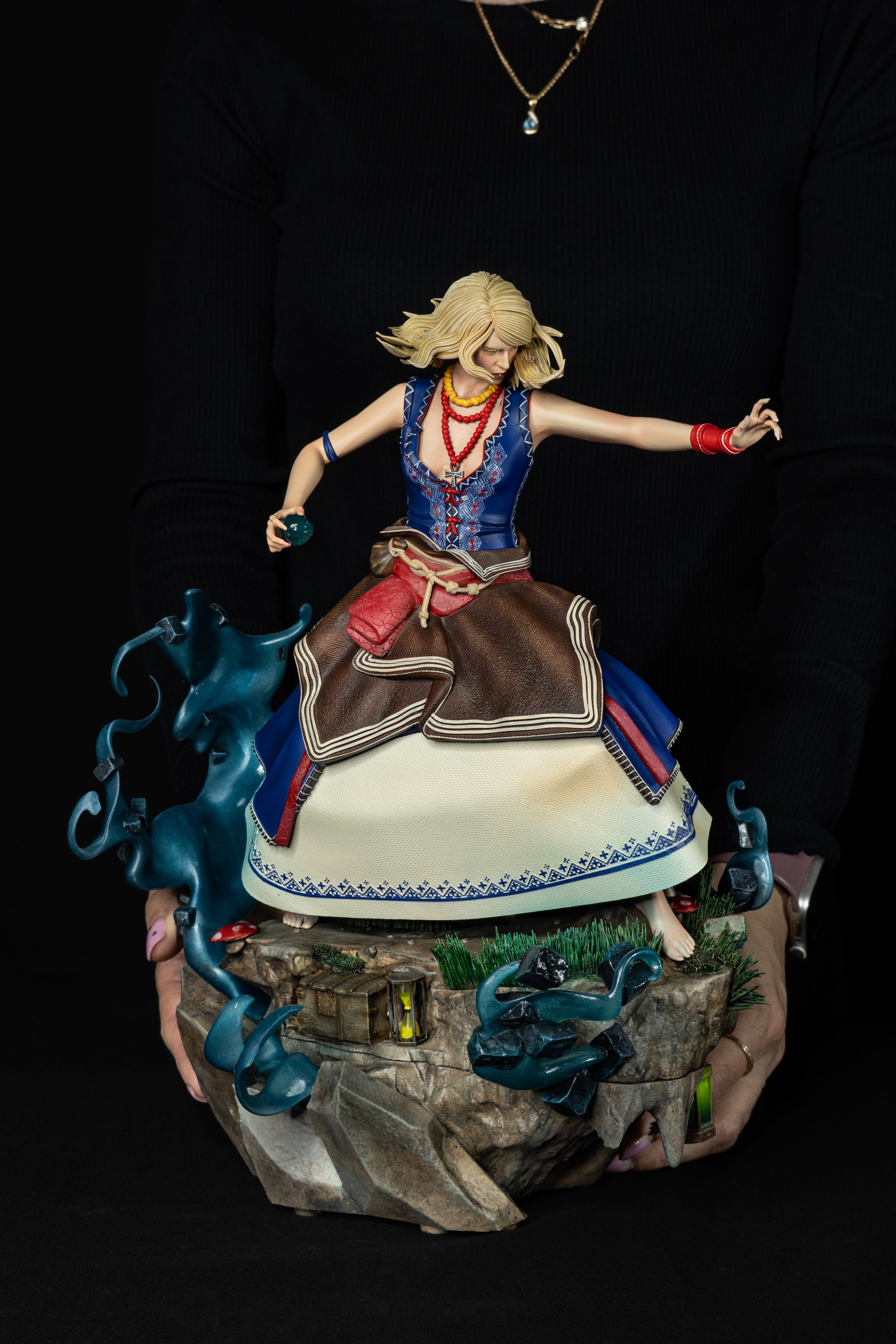 Keira Metz | The Witcher Fan Art | Fully Magnetized Collectible Figurine⁠