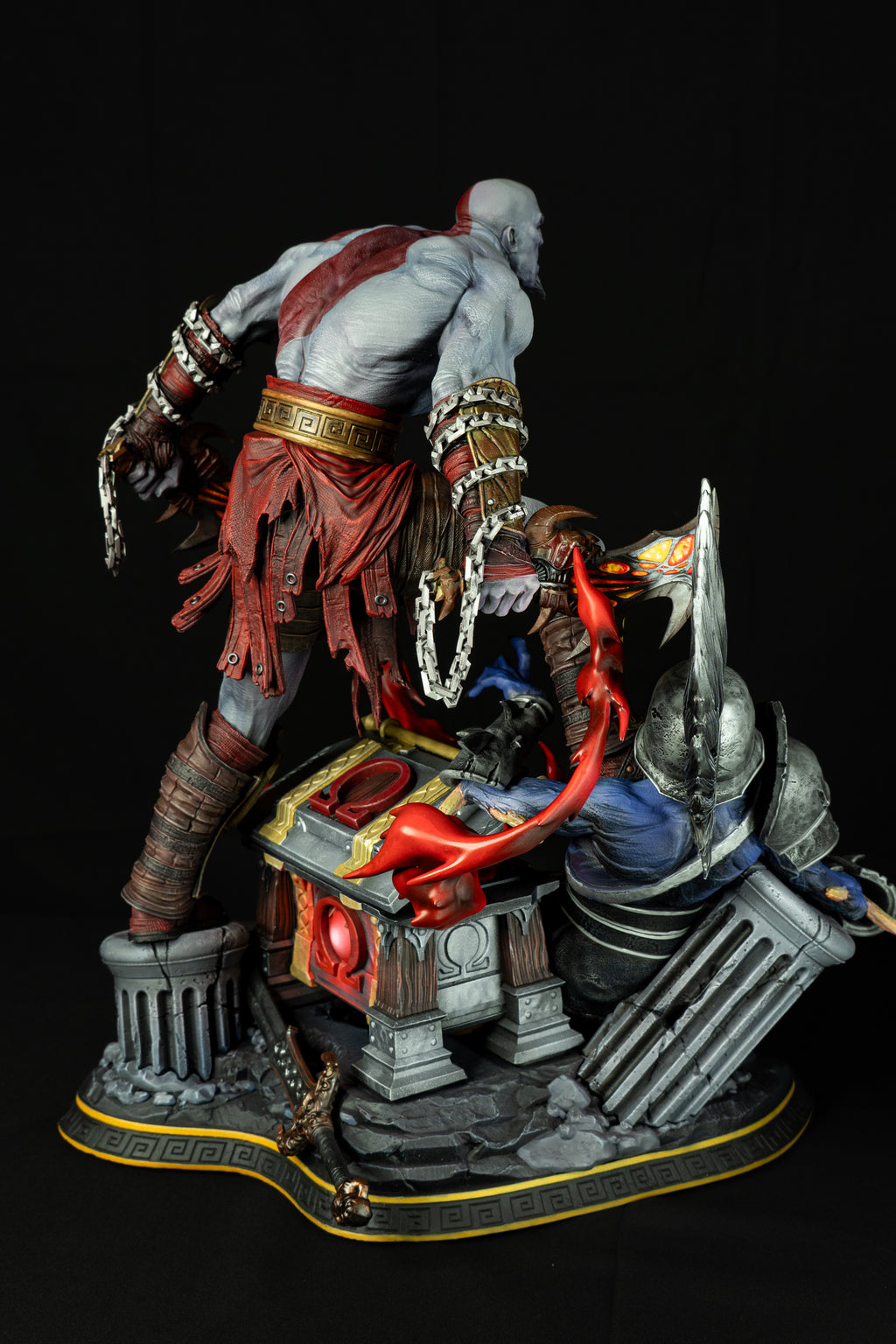 Kratos | God of War | Fan Art – Fully Magnetized Hand-Painted Figure