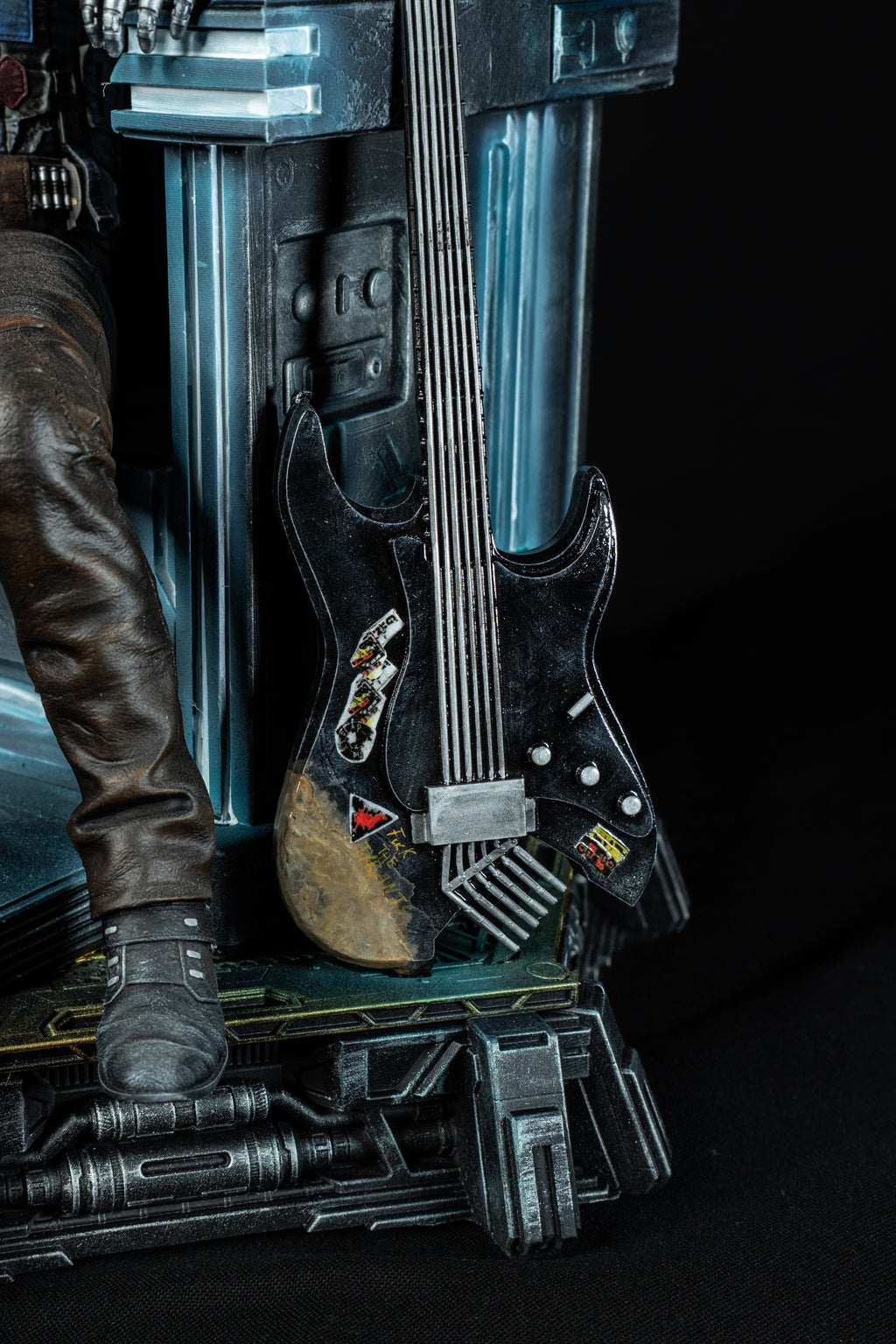 Collectible Fully Magnetized Johnny Silverhand Figurine | Cyberpunk 2077 | Fan Art