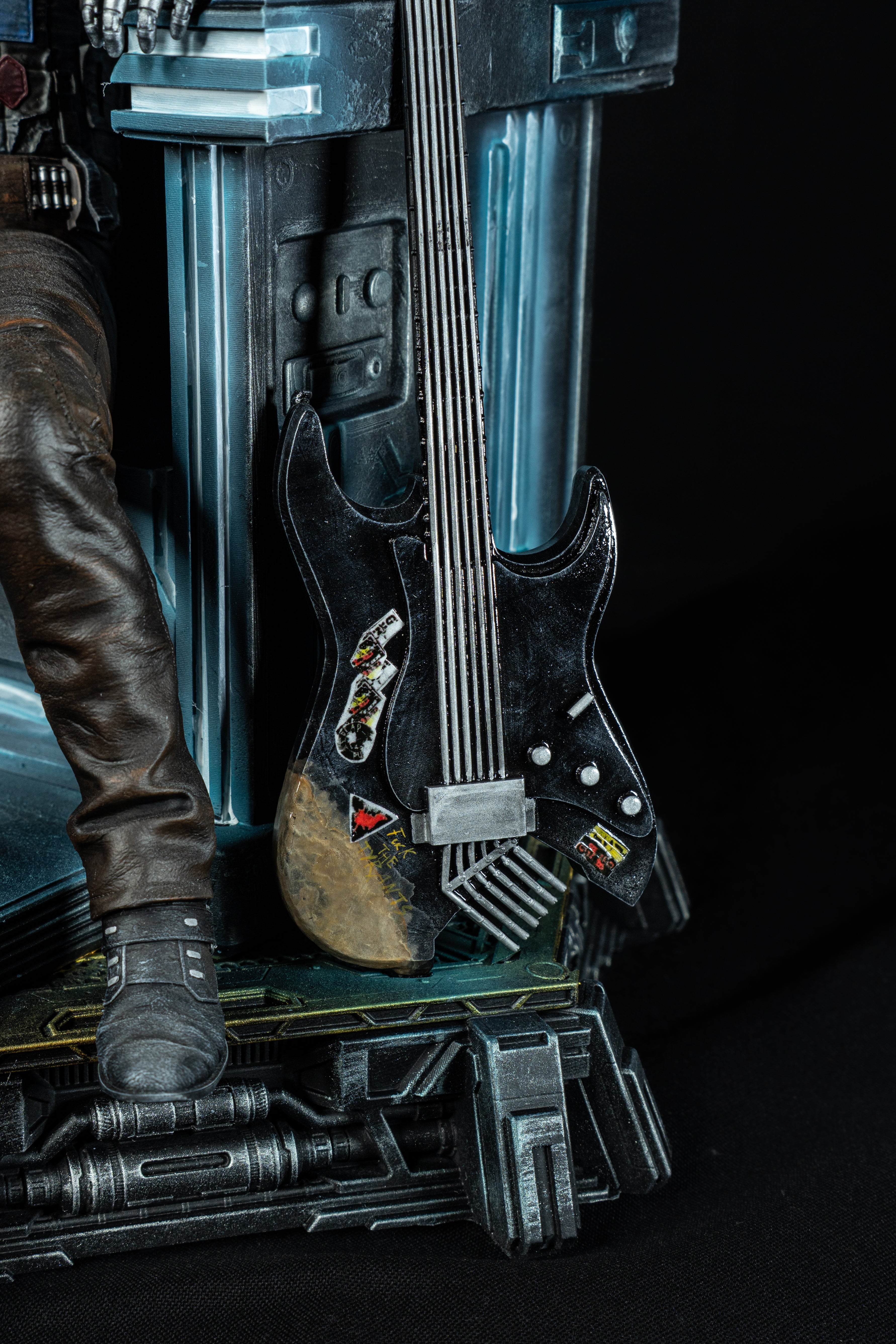 Collectible Fully Magnetized Johnny Silverhand Figurine | Cyberpunk 2077 | Fan Art