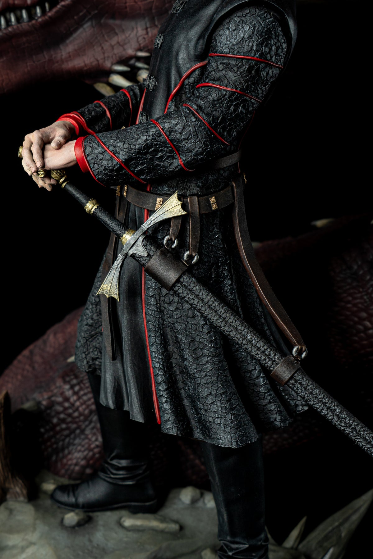 Daemon Targaryen & Caraxes | House of the Dragon Fan Art | Fully Magnetized Collectible Figurine