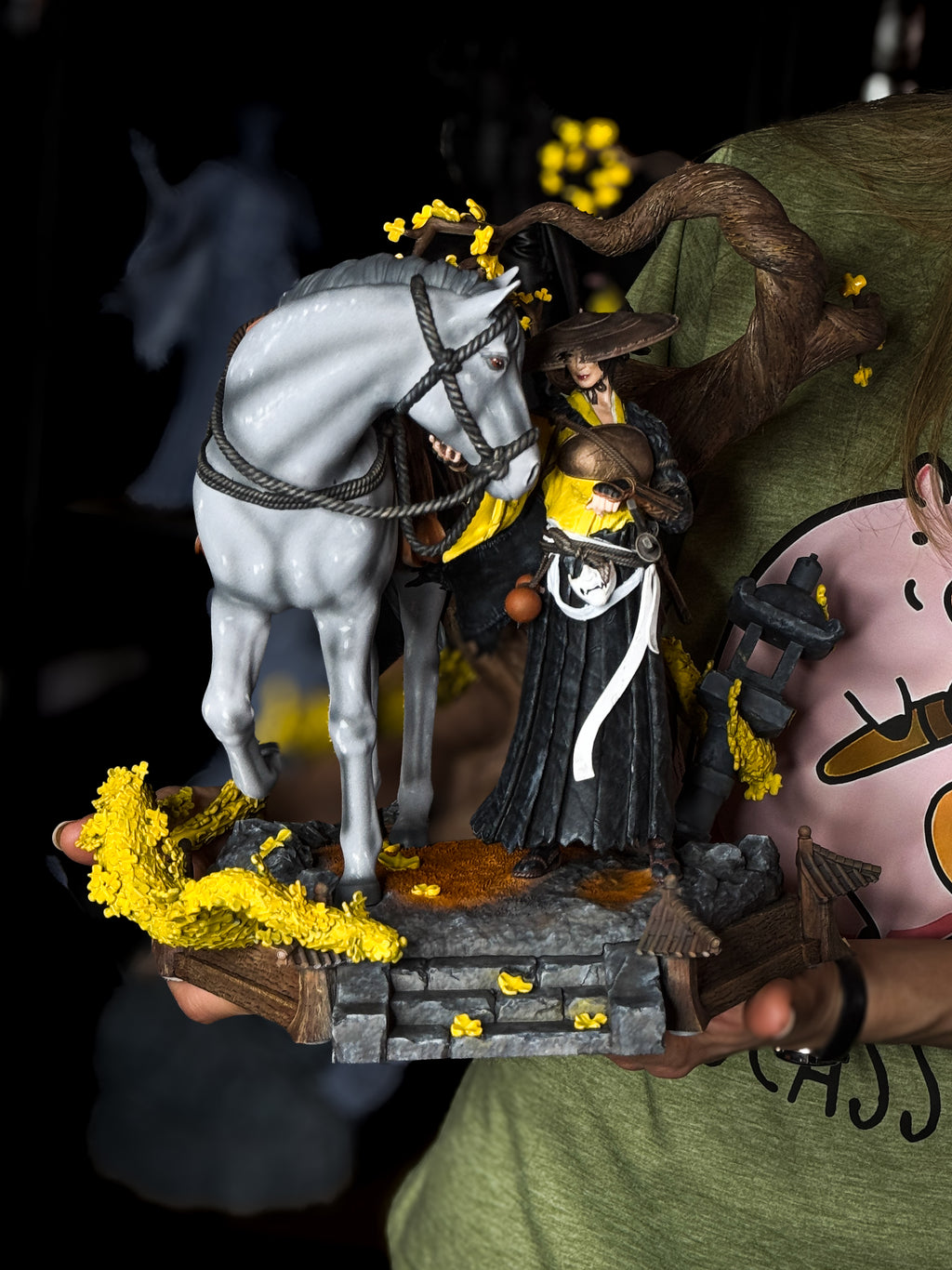 The Ghost | Ghost of Yōtei Fan Art | Fully Magnetized Collectible Figurine