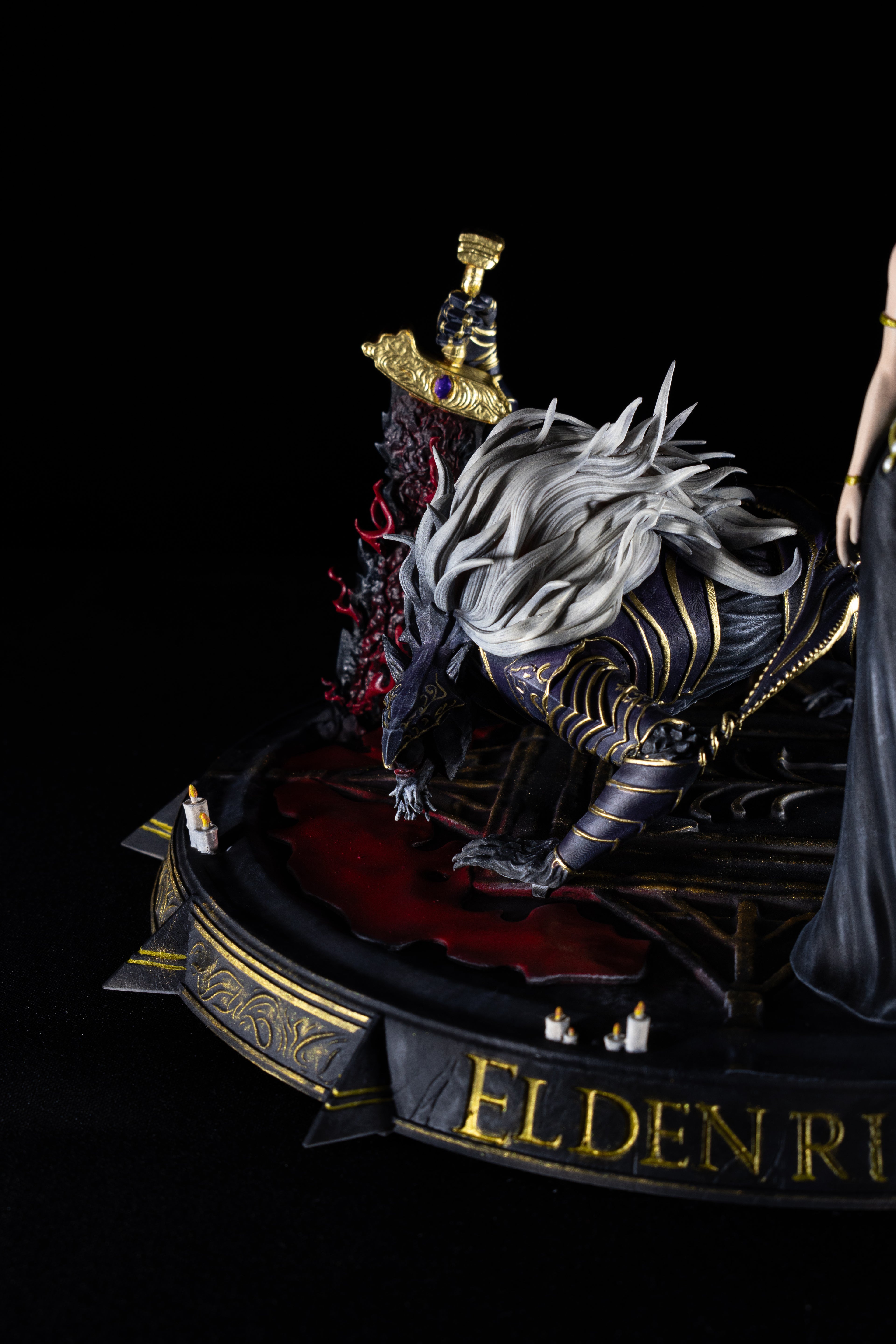 Maliketh & Queen Marika | Elden Ring | Fan Art – Premium Hand-Painted Diorama Figurine