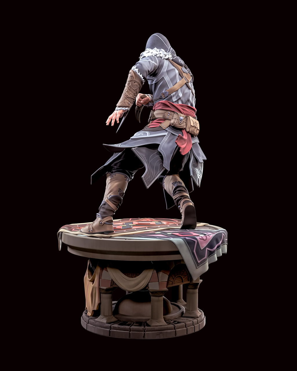 Ezio Auditore da Firenze | Assassin's Creed Revelations | Fan Art | Fully Magnetized Figurine