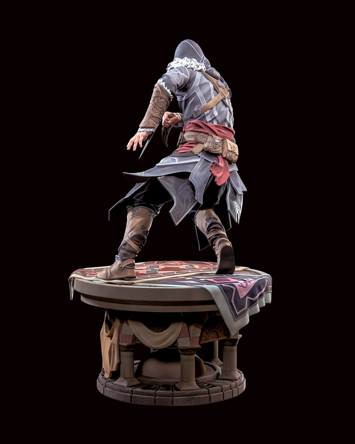 Ezio Auditore da Firenze | Assassin's Creed Revelations | Fan Art | Fully Magnetized Figurine