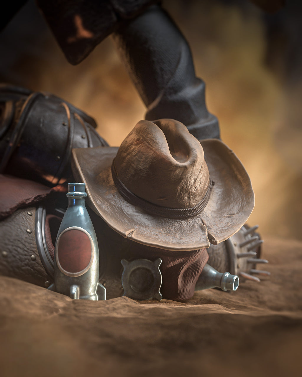 Collectible NCR Ranger Fully Magnetised Figurine | Fallout: New Vegas | Fan Art⁠
