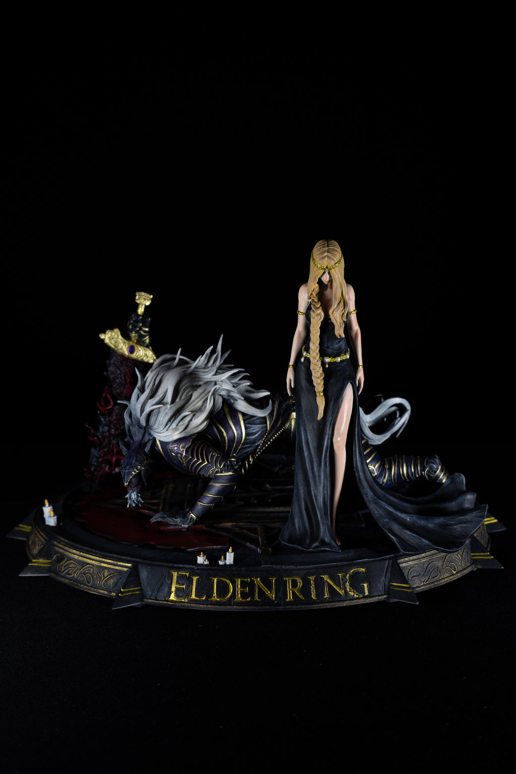 Maliketh & Queen Marika | Elden Ring | Fan Art – Premium Hand-Painted Diorama Figurine