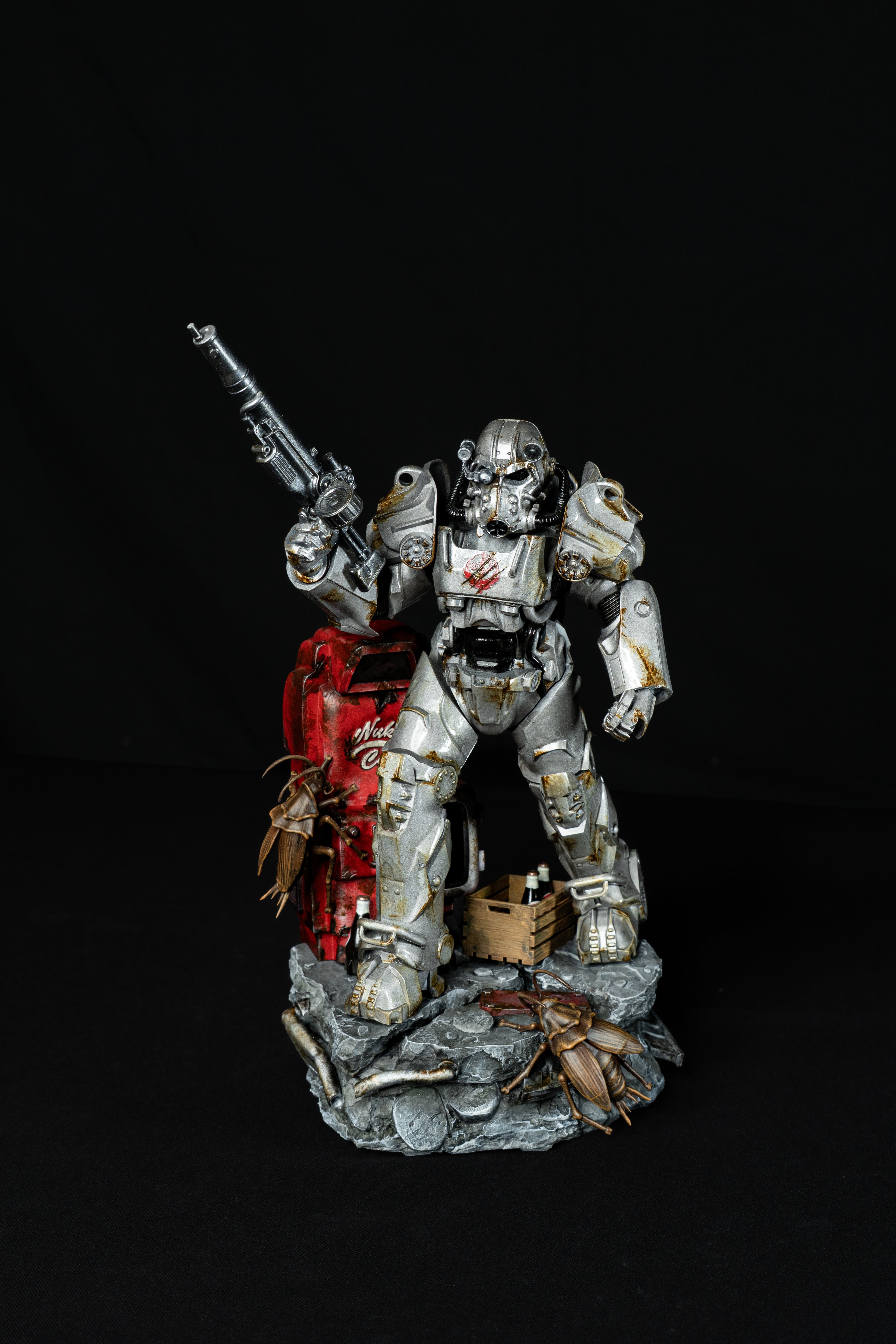 Collectible Fallout Power Armor Fully Magnetised Figurine | Fallout | Fan Art