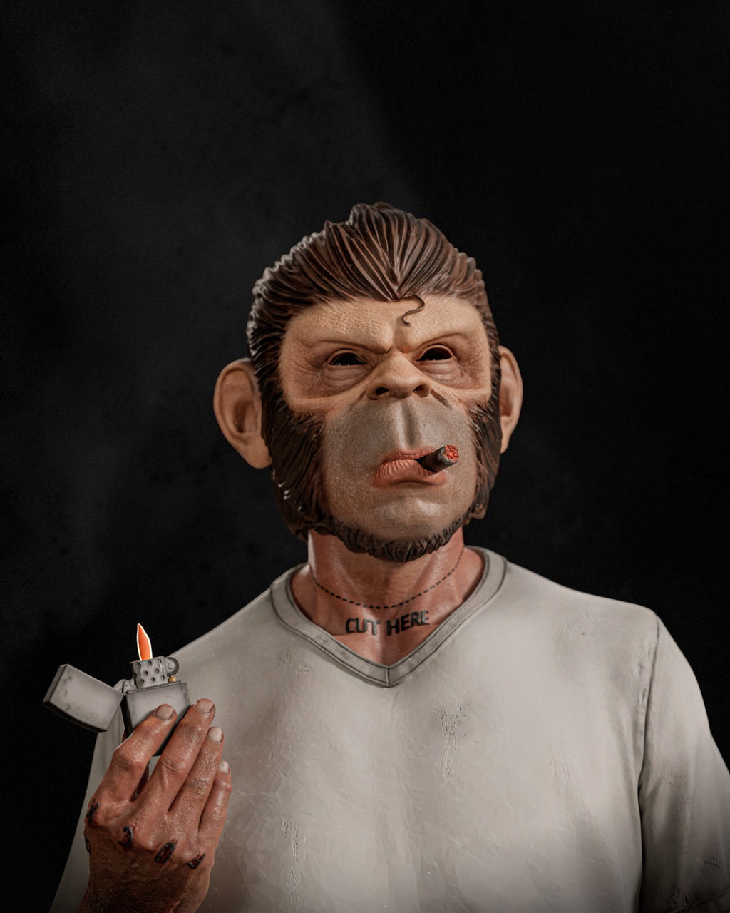 Trevor Philips | Grand Theft Auto V | Fan Art – Fully Magnetized Hand-Painted Figure