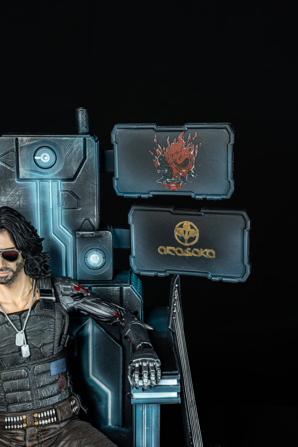 Collectible Fully Magnetized Johnny Silverhand Figurine | Cyberpunk 2077 | Fan Art