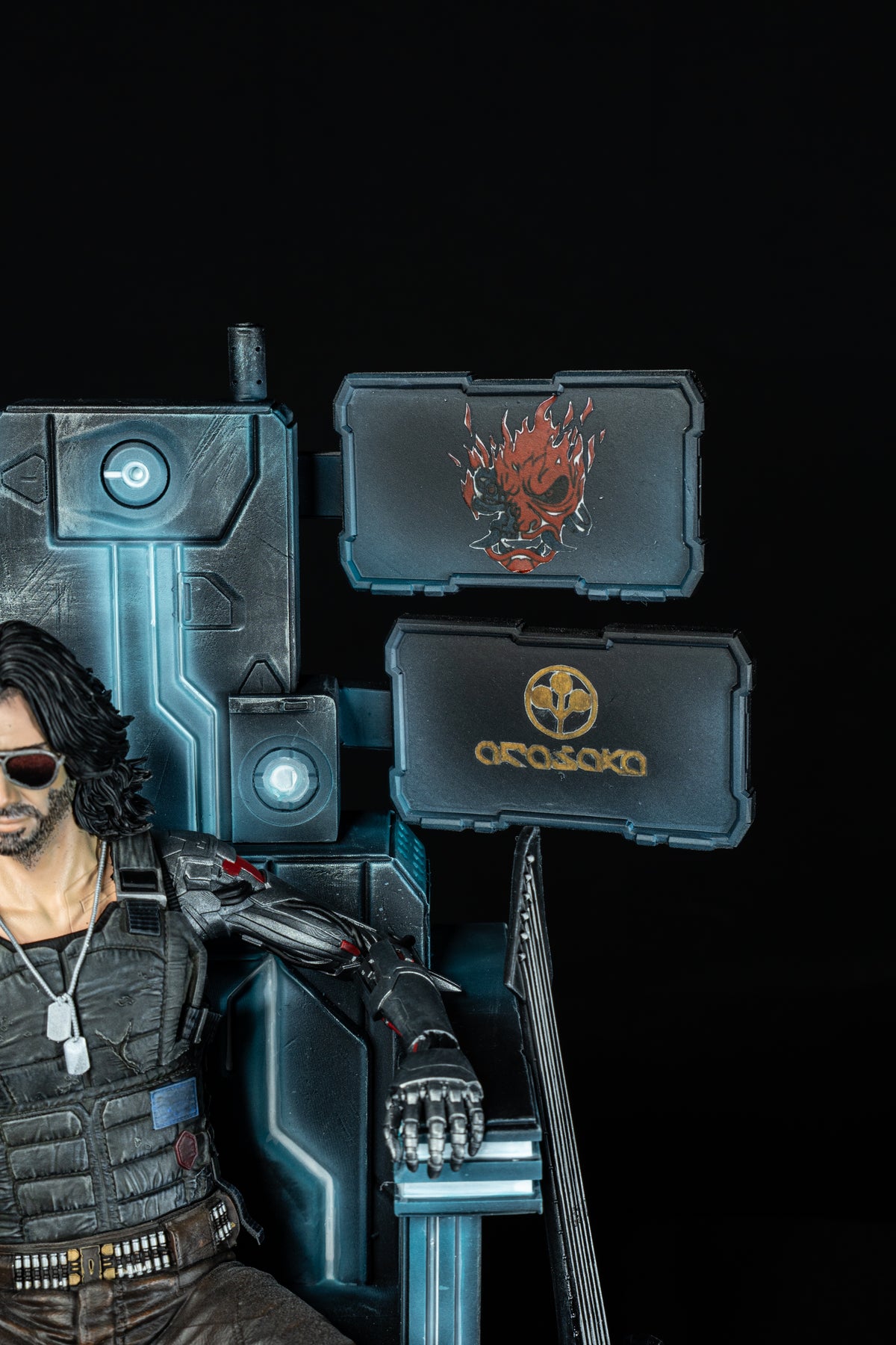 Collectible Fully Magnetized Johnny Silverhand Figurine | Cyberpunk 2077 | Fan Art