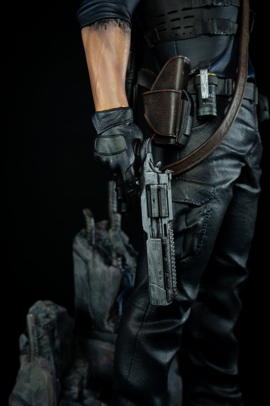 Leon S. Kennedy – Resident Evil 9 Tribute Sammlerfigur | Handbemalte Harzstatue