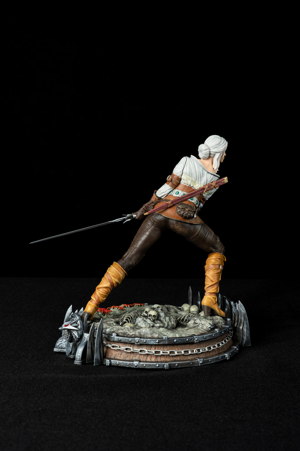 Ciri | The Witcher 3 | Fan Art | Fully Magnetized Collectible Figurine