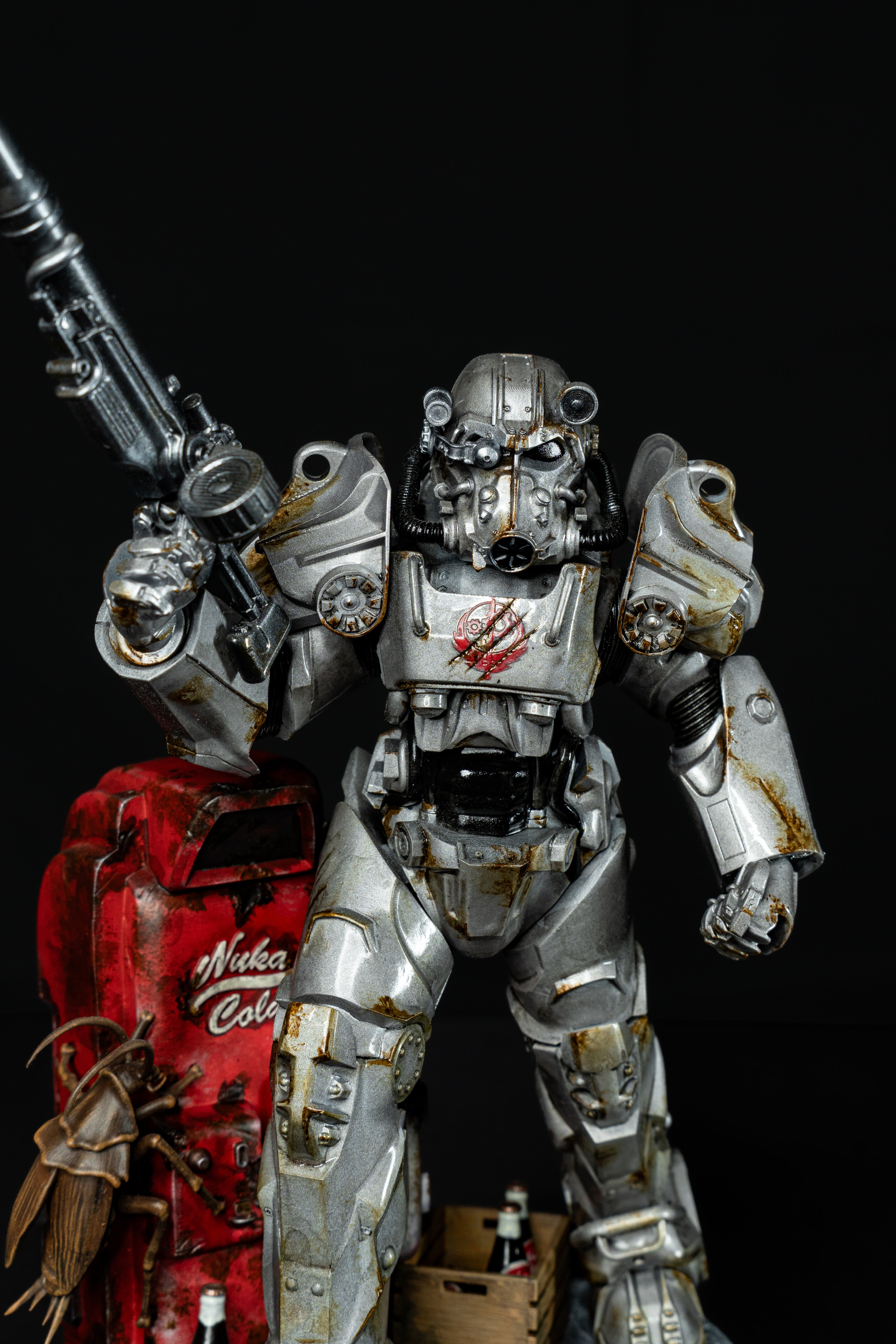 Collectible Fallout Power Armor Fully Magnetised Figurine | Fallout | Fan Art