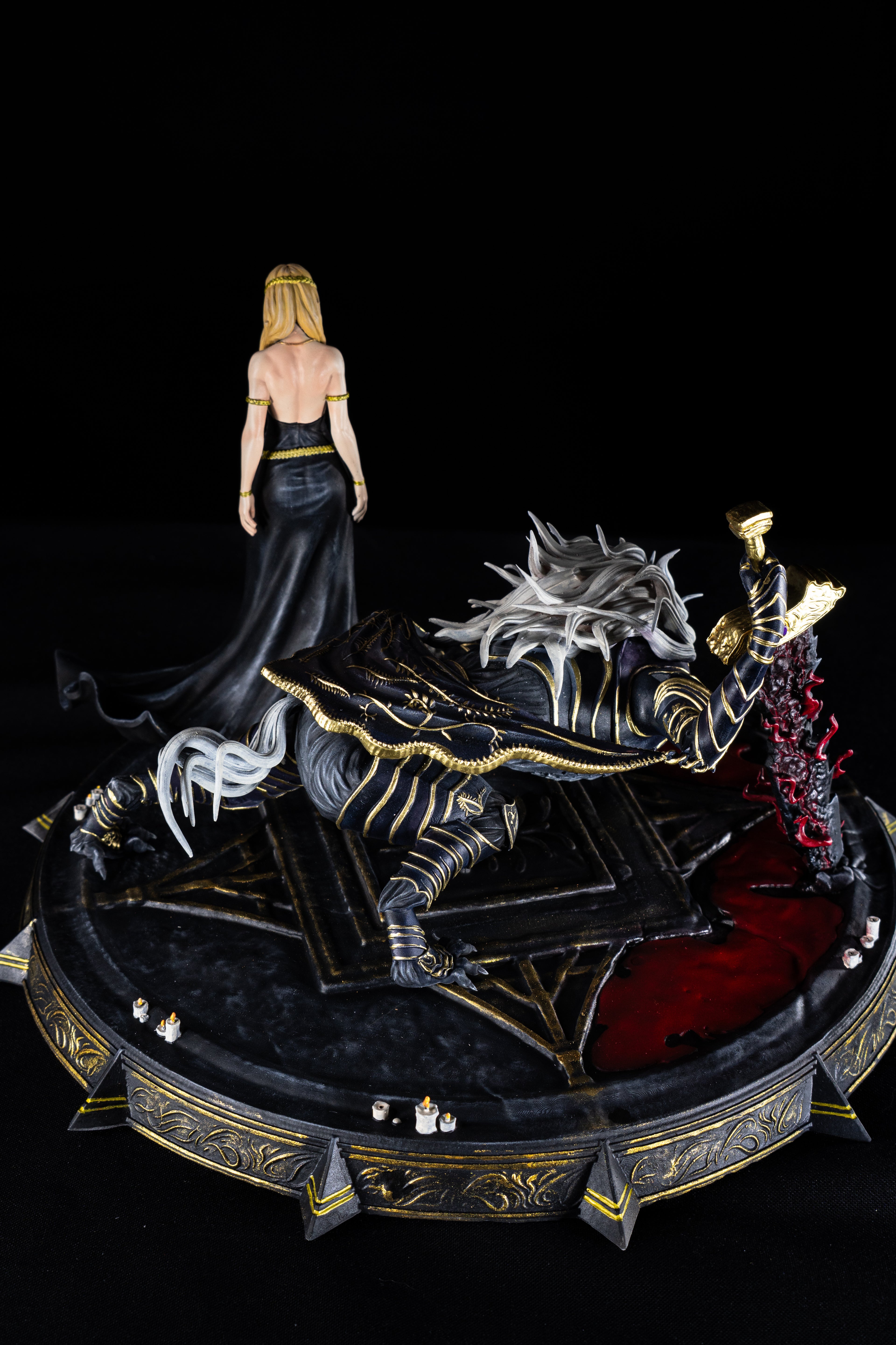 Maliketh & Queen Marika | Elden Ring | Fan Art – Premium Hand-Painted Diorama Figurine
