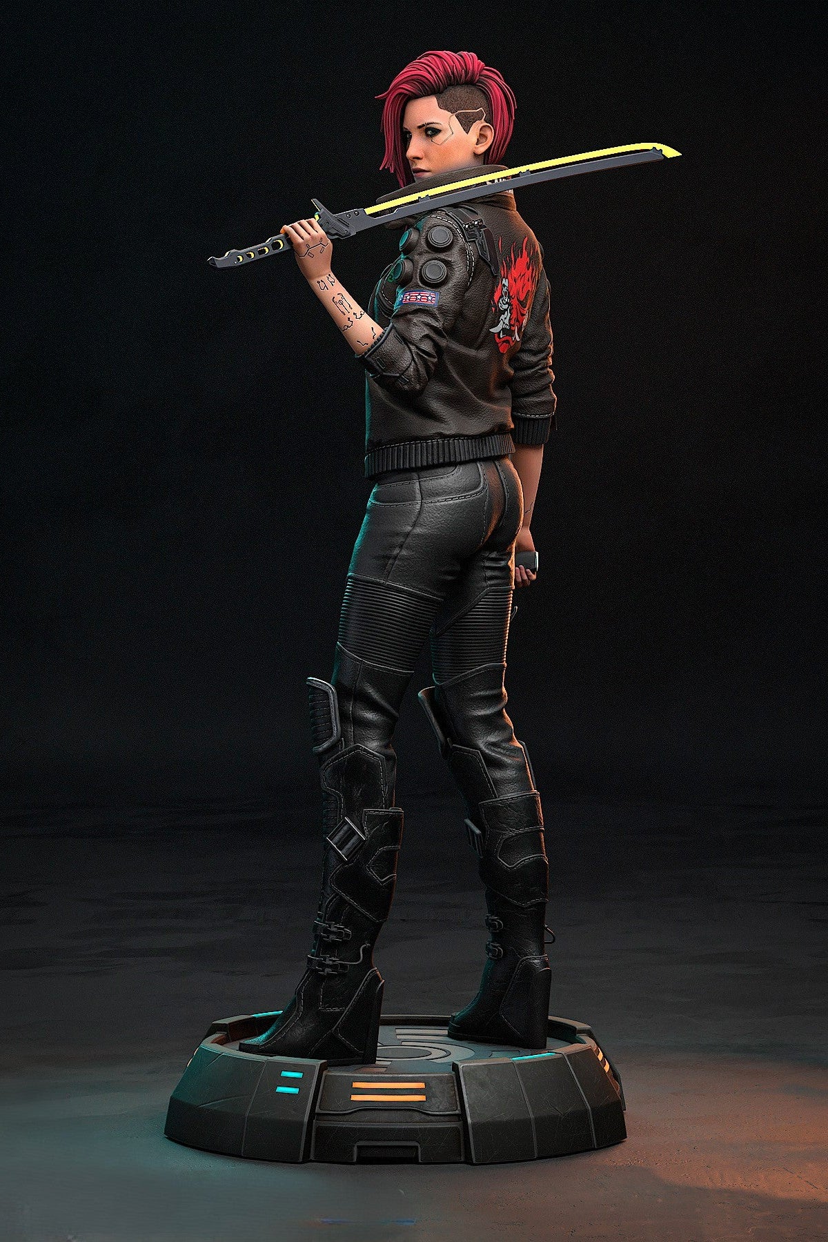 Female V | Cyberpunk 2077 | Fan Art | Fully Magnetized Collectible Figurine