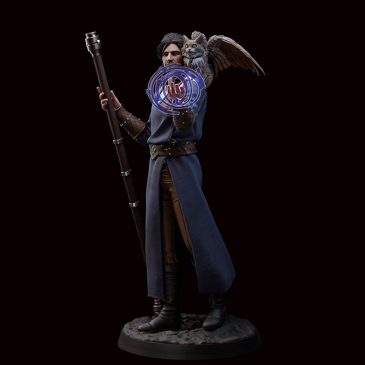Gale of Waterdeep | Baldur's Gate 3 | Fan Art | Fully Magnetized Figurine