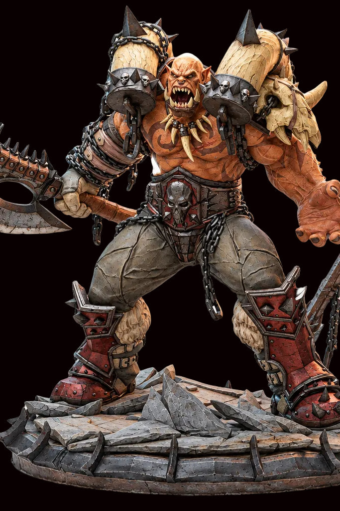 Garrosh Hellscream | Warcraft | World of Warcraft | Fan Art | Fully Magnetized Collectible Figurine