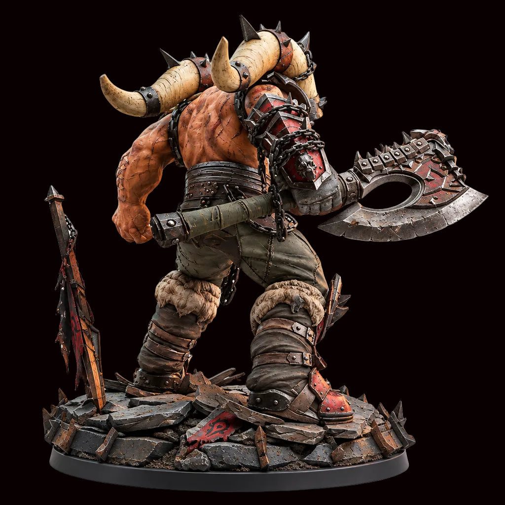 Garrosh Hellscream | Warcraft | World of Warcraft | Fan Art | Fully Magnetized Collectible Figurine