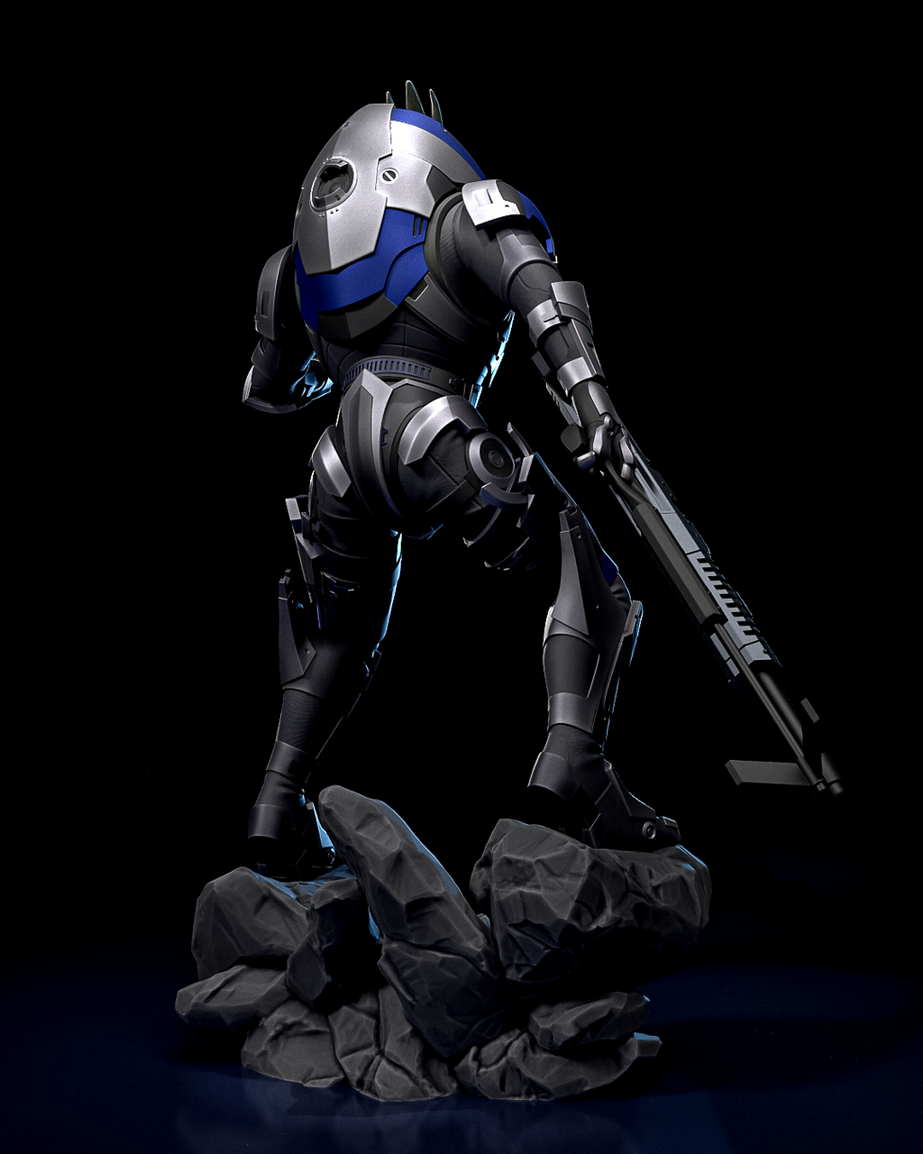 Garrus Vakarian | Mass Effect | Fan Art | Fully Magnetized Figurine