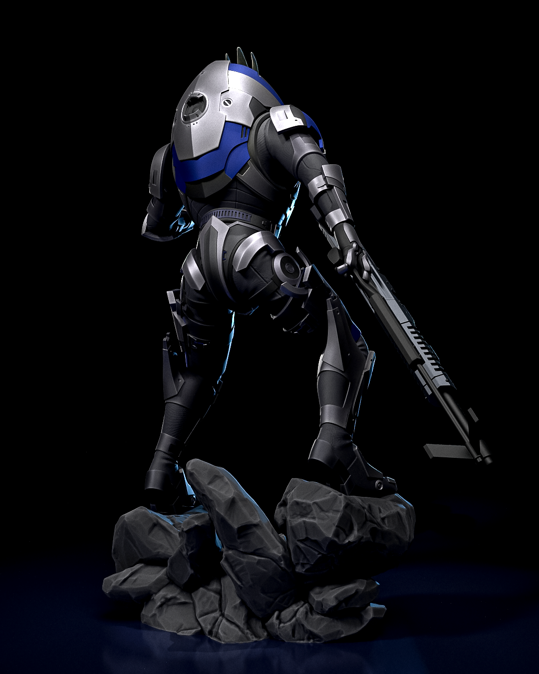 Garrus Vakarian | Mass Effect | Fan Art | Fully Magnetized Figurine