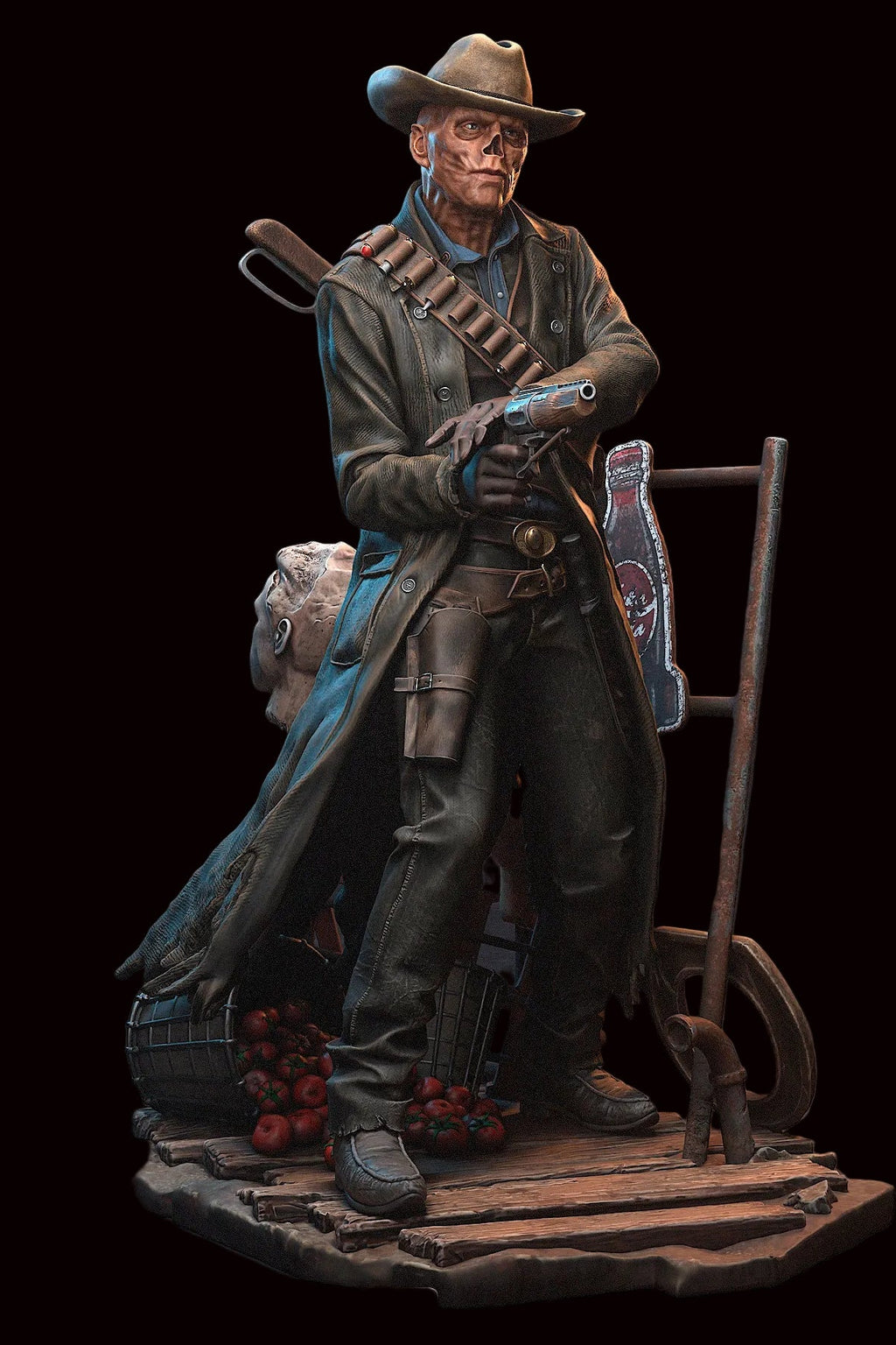 The Ghoul | Cooper Howard | Fallout TV Series | Fan Art | Fully Magnetized Figurine