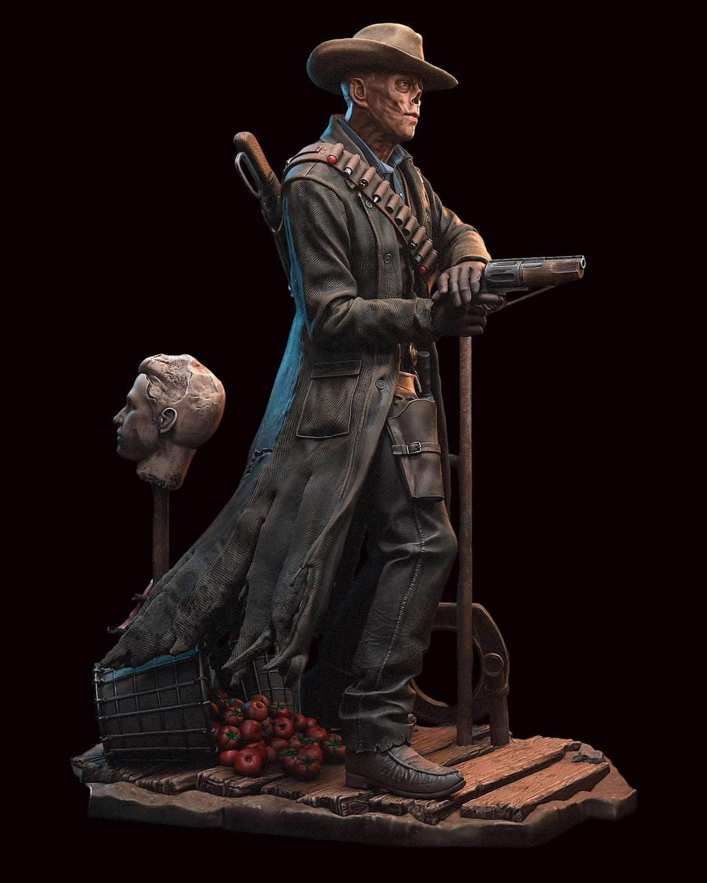 The Ghoul | Cooper Howard | Fallout TV Series | Fan Art | Fully Magnetized Figurine