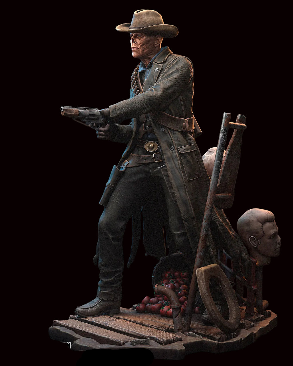 The Ghoul | Cooper Howard | Fallout TV Series | Fan Art | Fully Magnetized Figurine