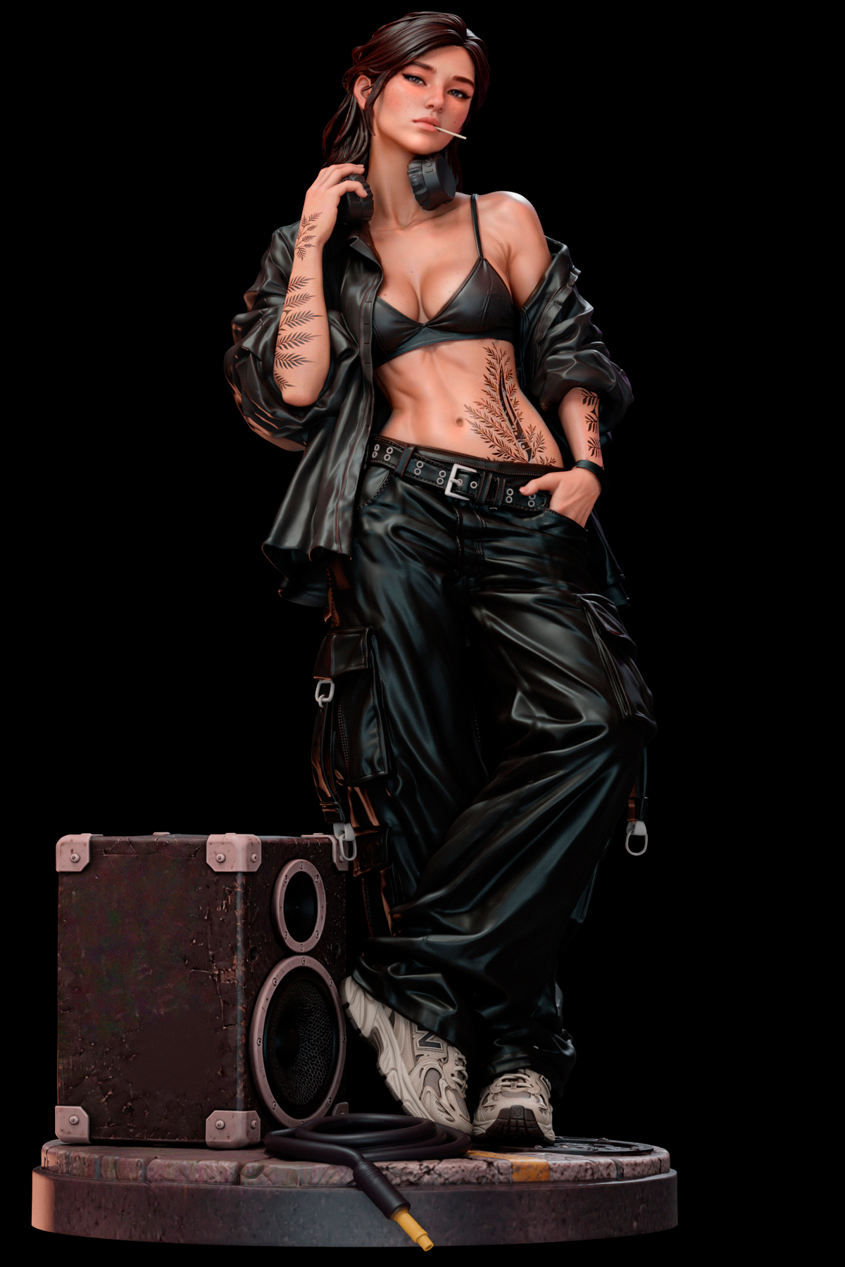 Ellie Unplugged | The Last of Us | Fan Art | Fully Magnetized Collectible Figurine