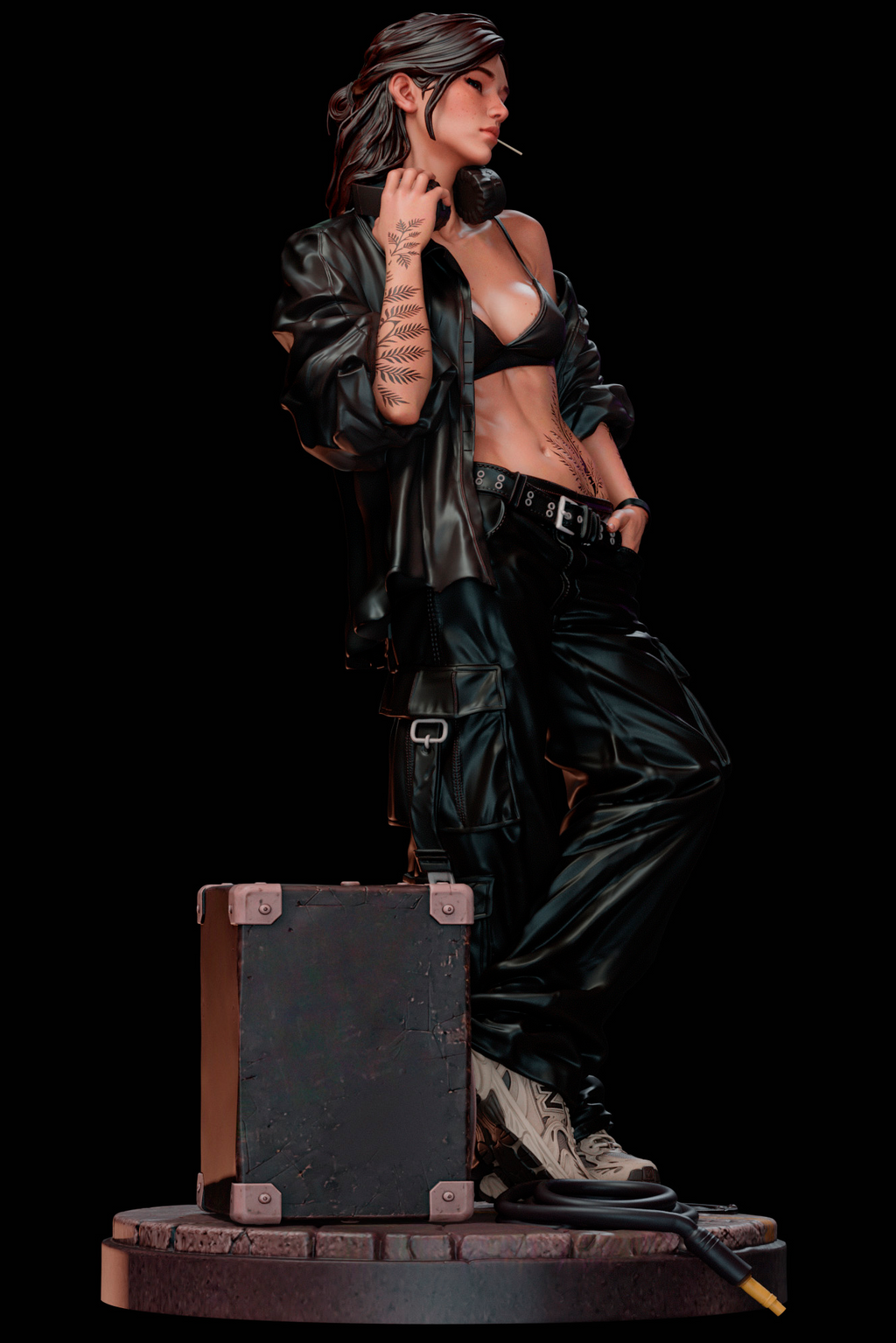 Ellie Unplugged | The Last of Us | Fan Art | Fully Magnetized Collectible Figurine