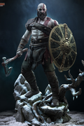 Kratos | God of War | Fan Art – Fully Magnetized Hand-Painted Figure