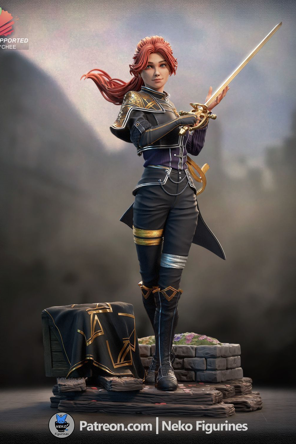 Maelle –  Expedition 33 Fully Magnetized Hand-Painted Figure