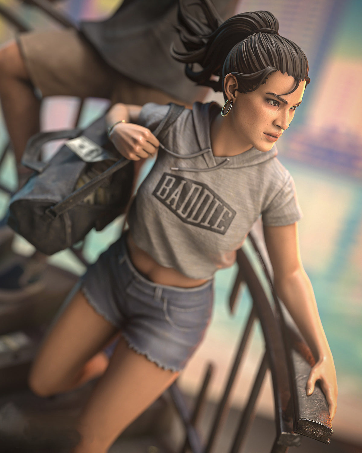 Lucia & Jason | GTA VI | Fan Art | Fully Magnetized Collectible Diorama
