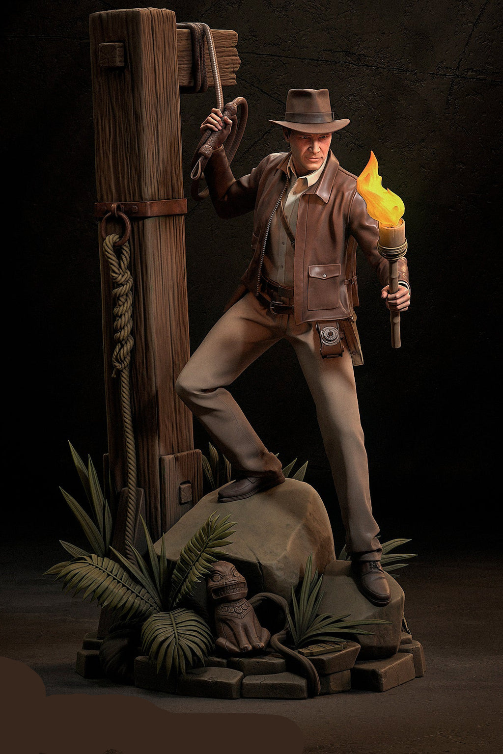 Indiana Jones | Indiana Jones | Fan Art | Fully Magnetized Figurine